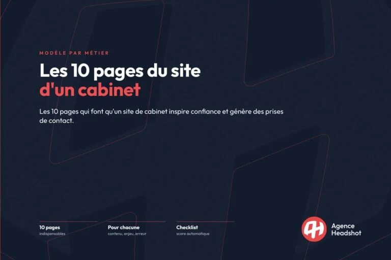 Les 10 pages indispensables du site de profession libérale