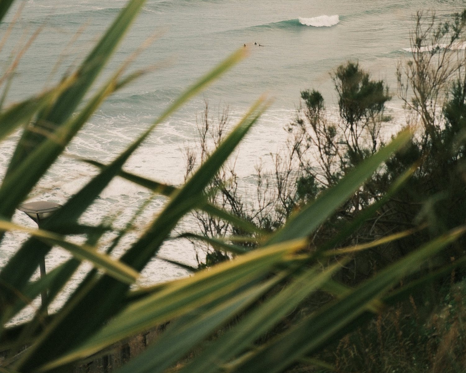 Vue de Biarritz sur la côte basque