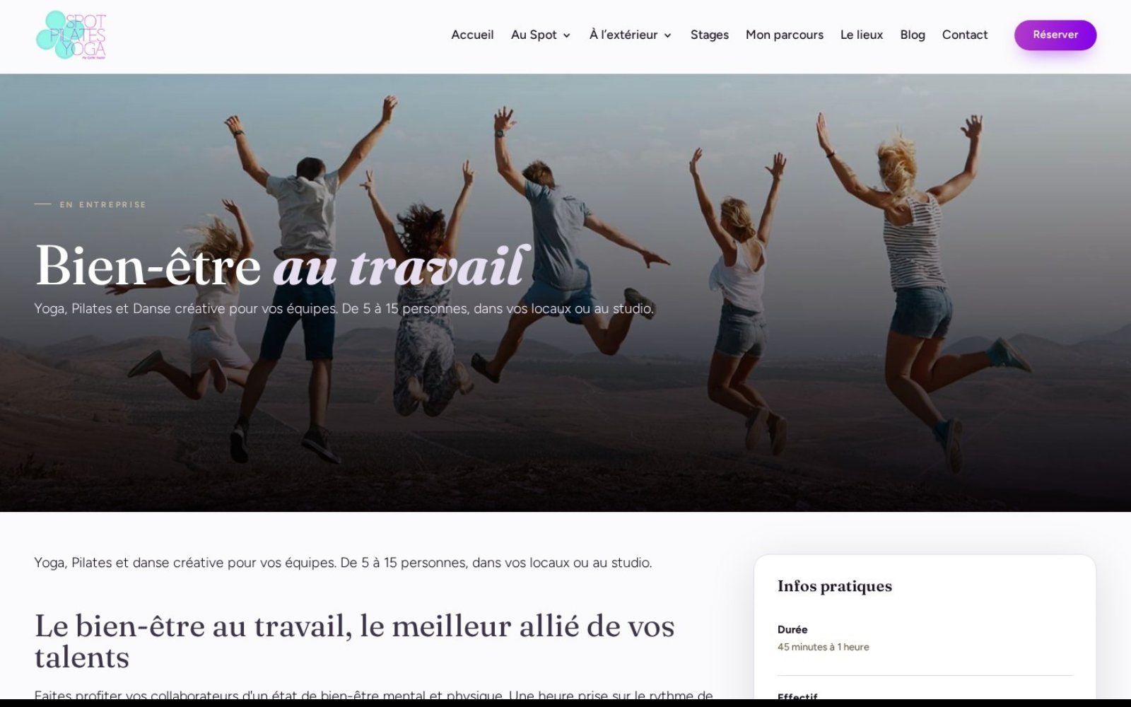Spot Pilates Yoga